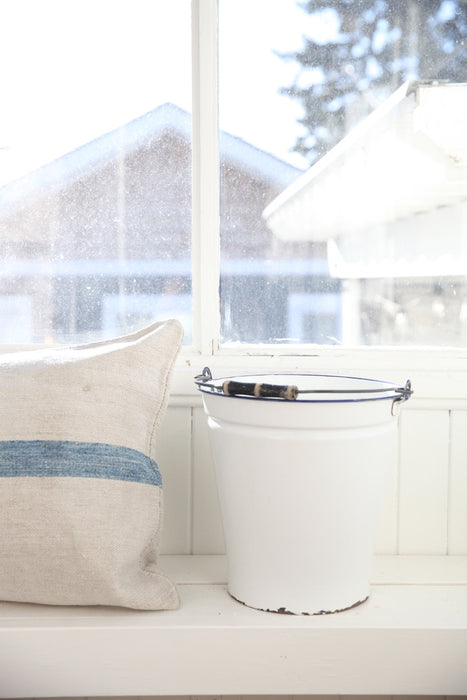 Vintage Enamel Buckets